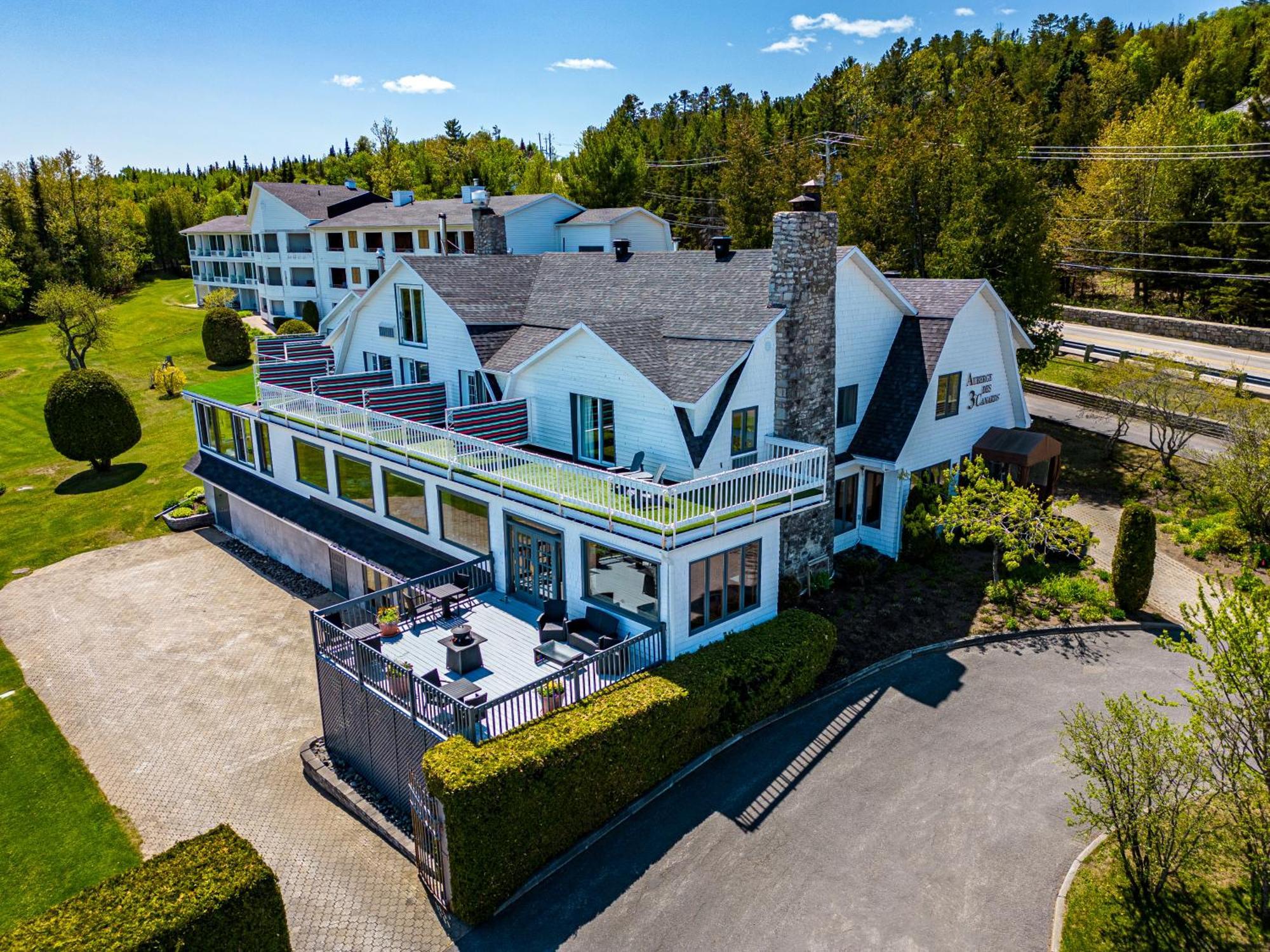 Auberge Des 3 Canards La Malbaie Exterior foto